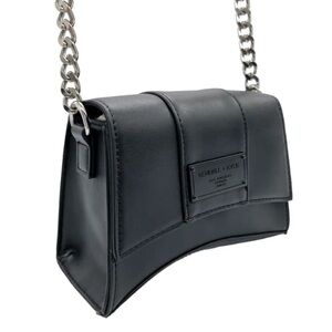 Kendall & Kylie Black Leather Crossbody